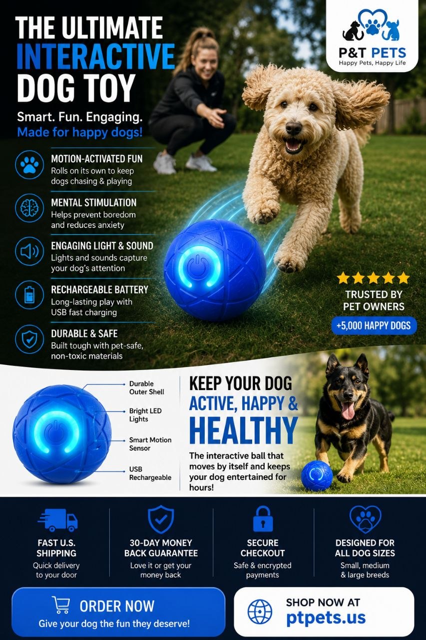 ZoomBall™ | Smart Interactive Dog Ball